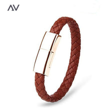 Load image into Gallery viewer, USB Bracelet Brown