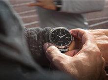 Load image into Gallery viewer, Business Class SILVER BLACK Watch