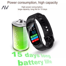 Load image into Gallery viewer, Slim Line Black Smart Watch