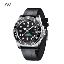 Load image into Gallery viewer, Paolo Mechanical Wristwatch BLACK