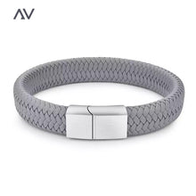 Load image into Gallery viewer, Grey and Silver Bracelet