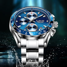 Load image into Gallery viewer, Relogio Masculino SILVER BLUE