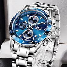 Load image into Gallery viewer, Relogio Masculino SILVER BLUE