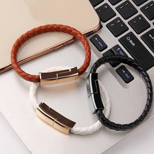 Load image into Gallery viewer, USB Bracelet Brown