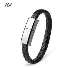 Load image into Gallery viewer, USB Bracelet Silver