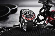 Load image into Gallery viewer, Paolo Mechanical Wristwatch BLUE RED
