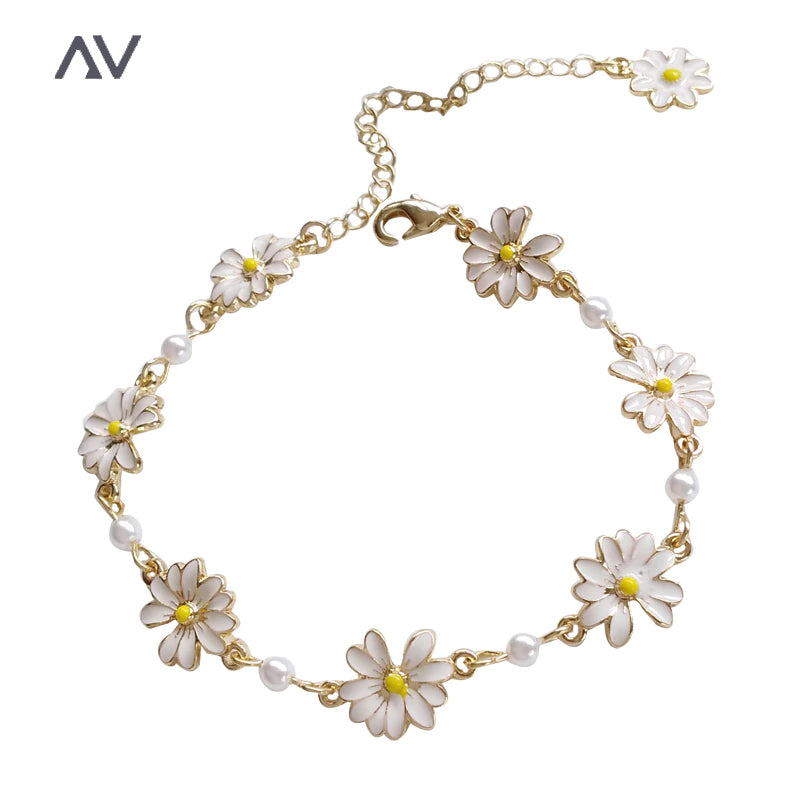 Camomile Flowers Bracelet