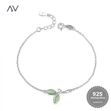 Load image into Gallery viewer, Silver Tree Leaves Bracelets
