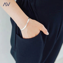Load image into Gallery viewer, Silver Snake Chain

