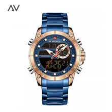 Load image into Gallery viewer, Standout BLUE BRONZE Watch
