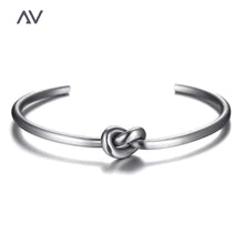 Load image into Gallery viewer, Knot Bracelet Silver

