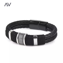 Load image into Gallery viewer, Charm Black Bracelet
