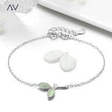 Load image into Gallery viewer, Silver Tree Leaves Bracelets
