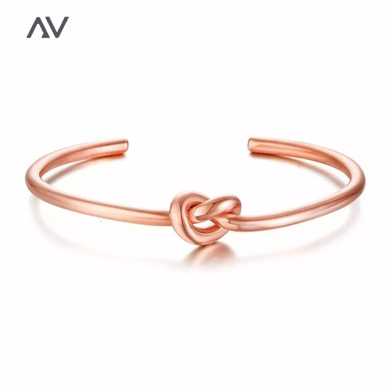 Knot Bracelet Rose Gold