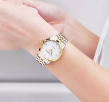 Load image into Gallery viewer, Nebula Gold and Silver Watch
