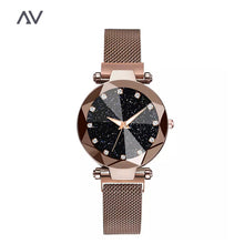 Load image into Gallery viewer, Brown Diamond Star Watch
