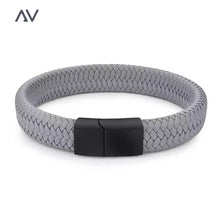 Load image into Gallery viewer, Grey and Black Bracelet
