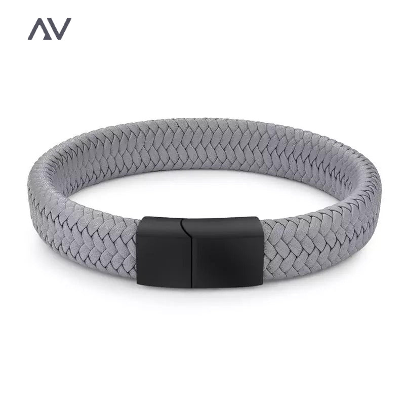 Grey and Black Bracelet