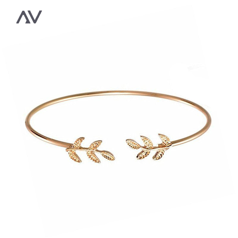 Gold Leaf Bracelet